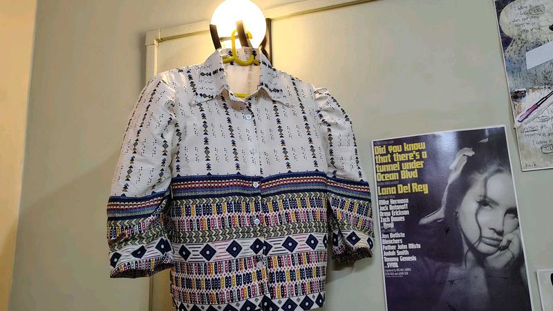 Vintage Patterned Shirt