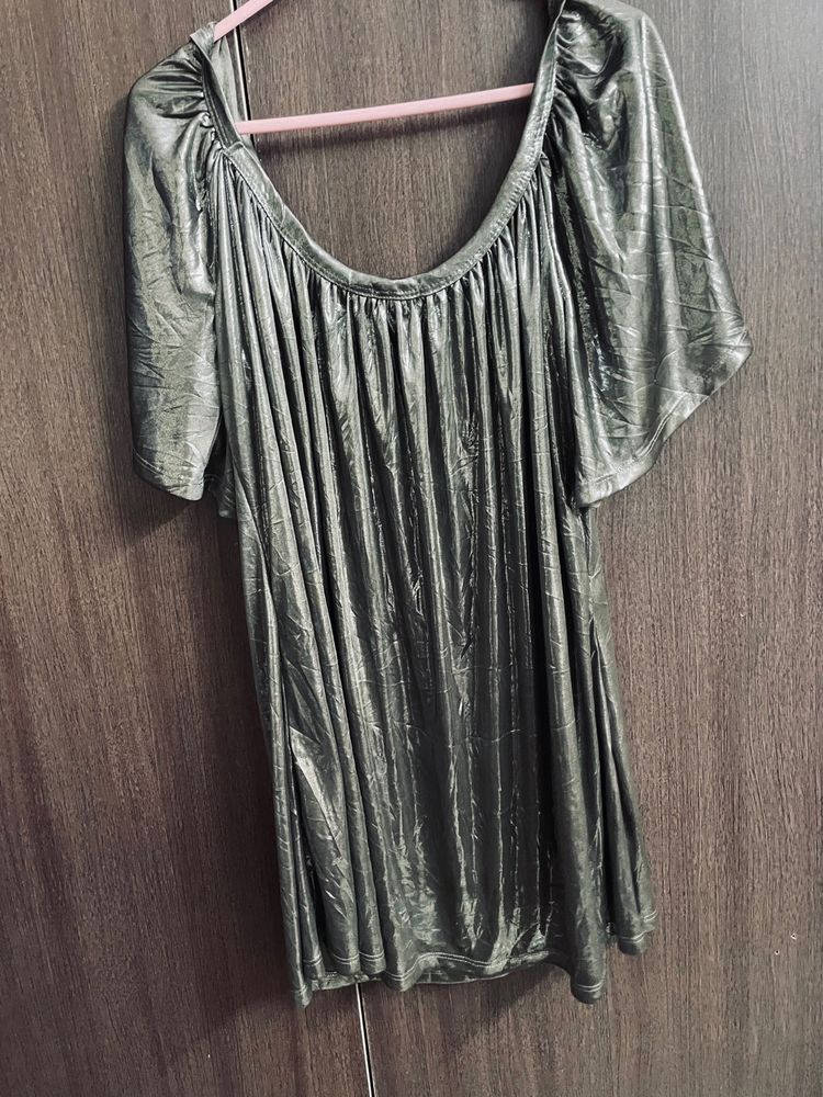 imported beautiful metallic top for sale