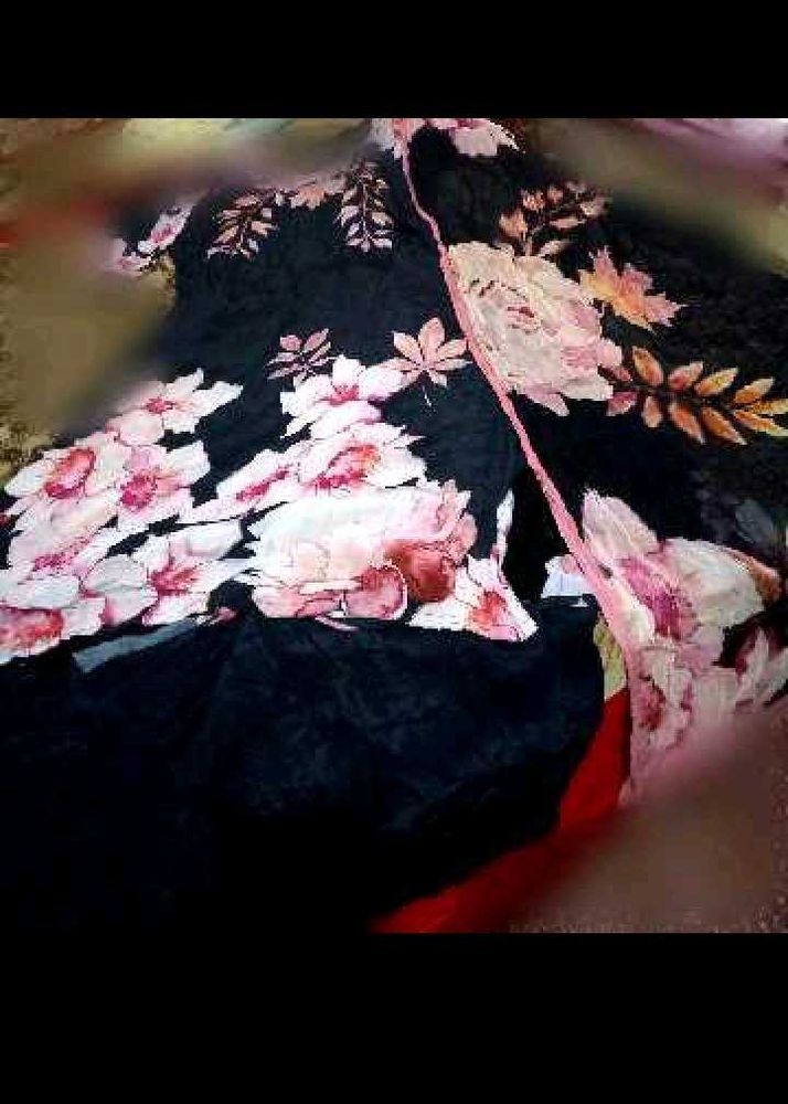 Floral Print Kurta pajama set
