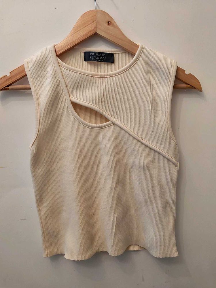 cream fashion top from Primark