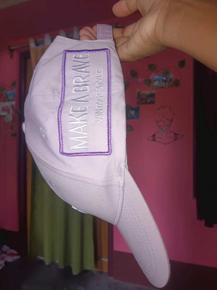 Mumuso (Korean Brand)Vintage Purple Cap