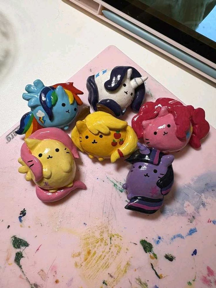 Pusheen × MLP Desk Figurines (Any 1)