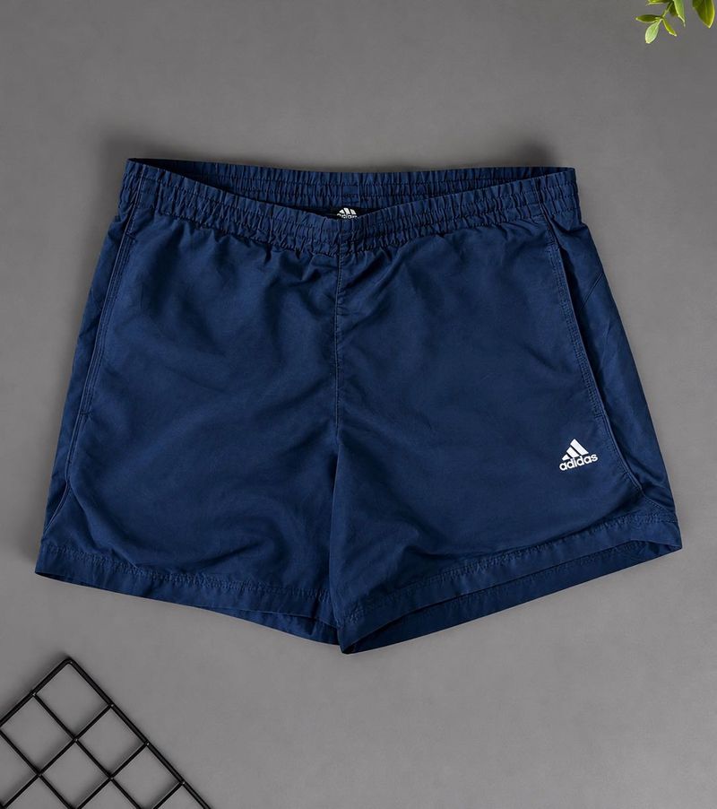 Adidas Navy Blue Athletic Shorts