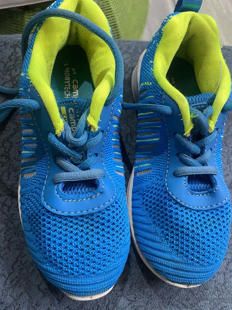 Blue Athletic Sneakers