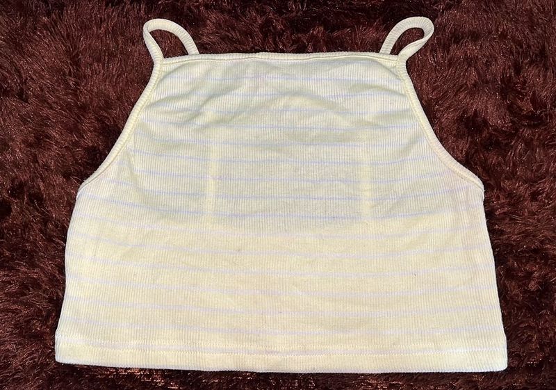 Striped Ribbed Tank Top