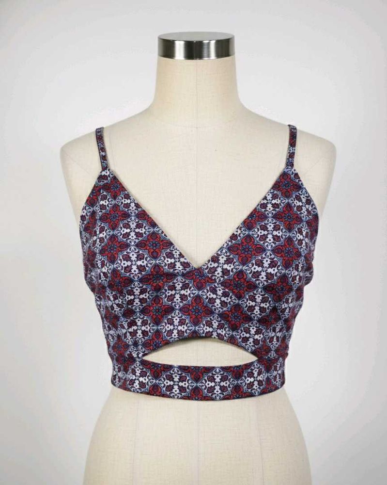 Patterned Crop Top (new)