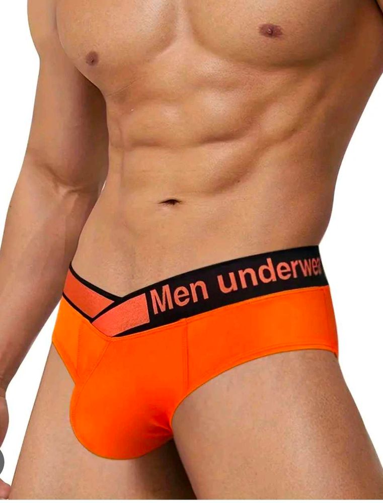 Pump Men's Orange Briefs
