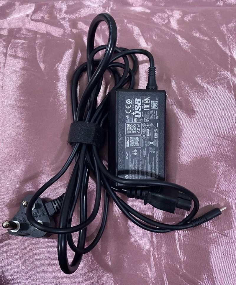 HP 65W USB-C Power Adapter for Laptop