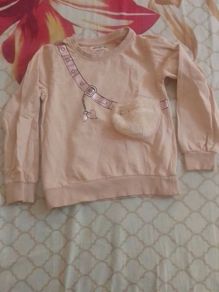 Cute Pink Graphic Sweatshirt