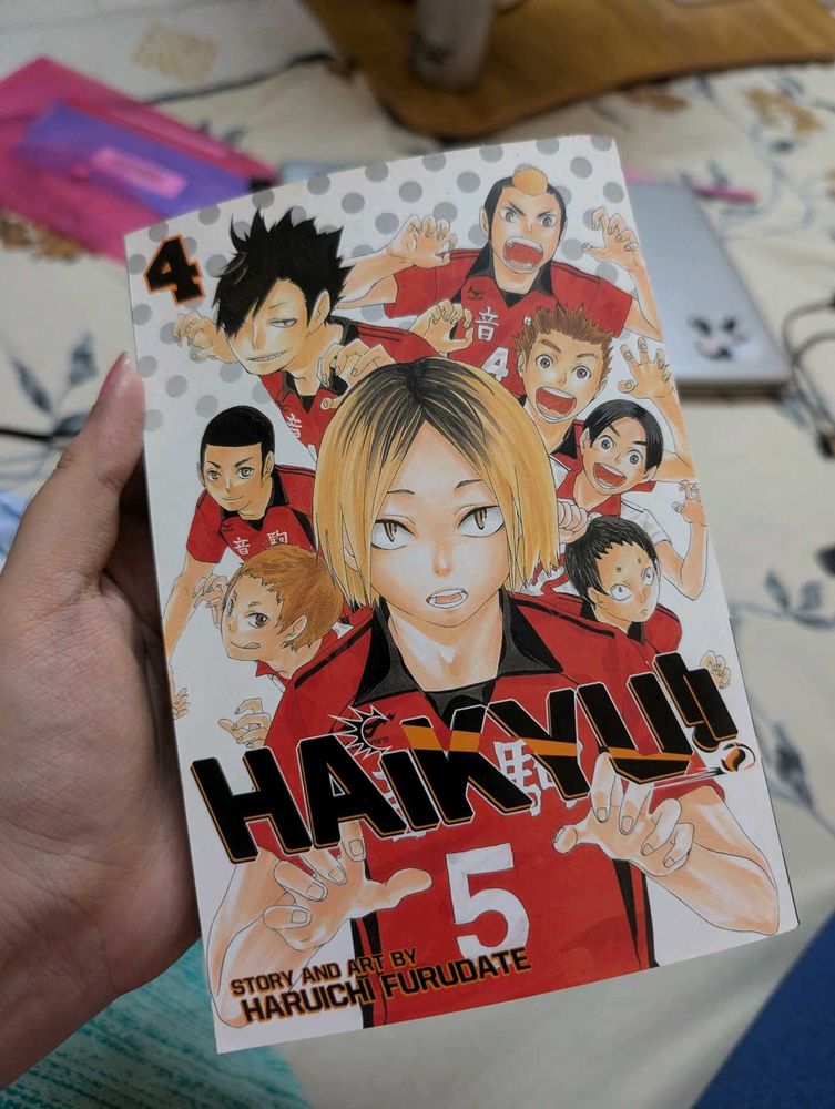 Haikyuu!! Manga Volume 4