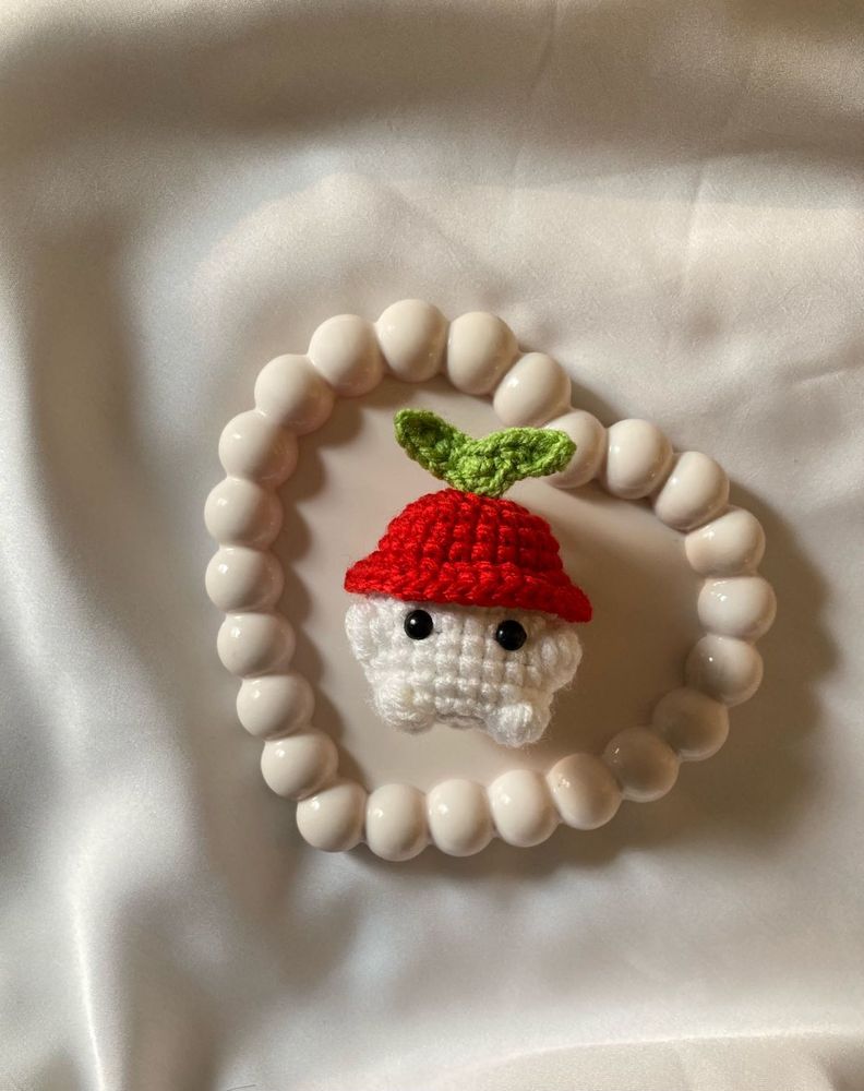 Baby Mushroom Keychain