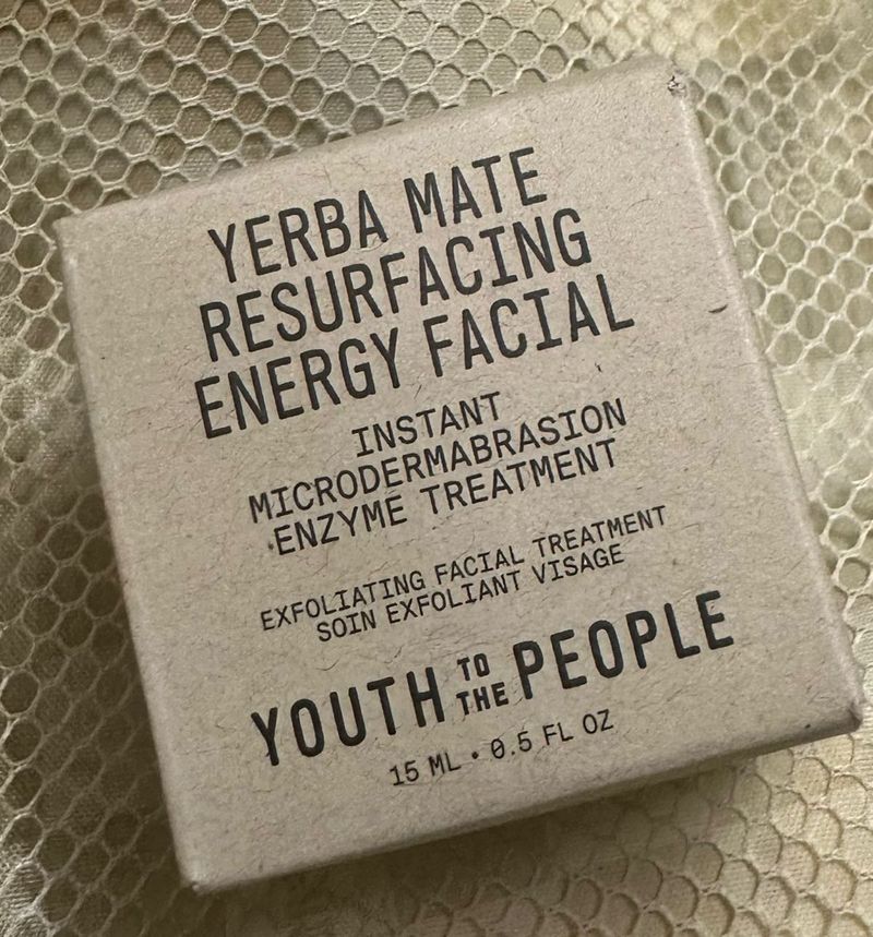 Youth To The People Yerba Mate Facial