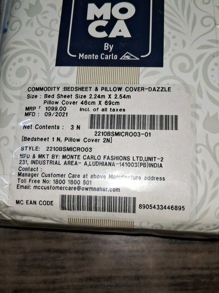 Double Bed Sheet Cotton Brand New