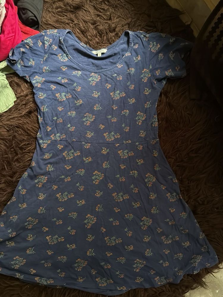 Floral Print Casual Dress
