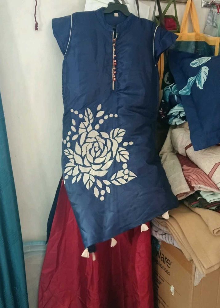 indo-western women gown