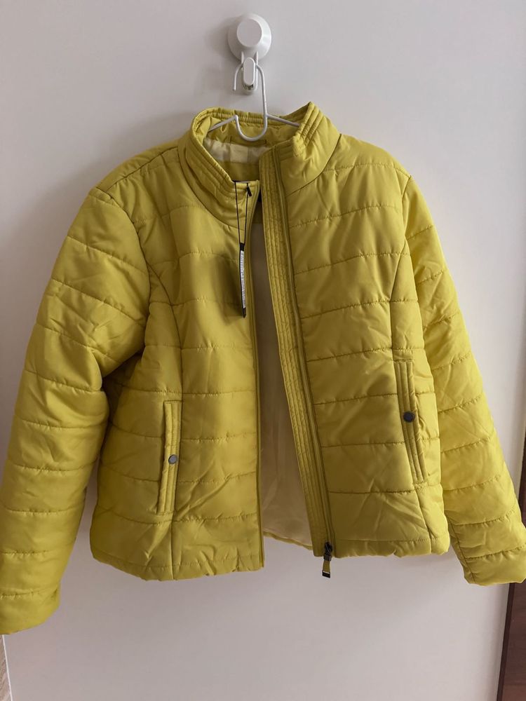 vero moda celery yellow jacket