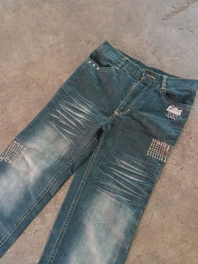 vintage Wide Leg Jeans