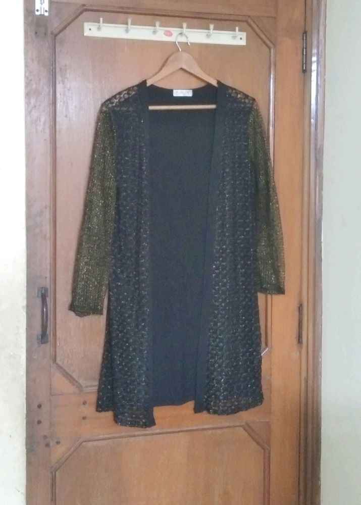 black &amp; golden long full sleeves shurg XXXL size