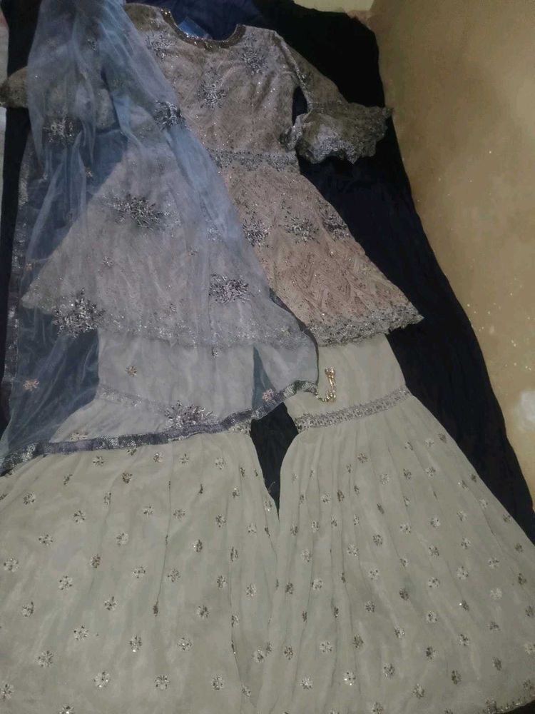Sharara/gharara Set
