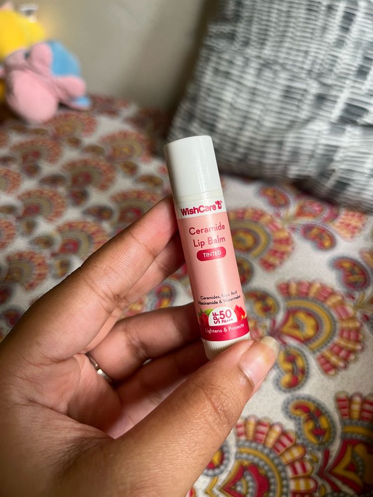 WishCare Ceramide Lip Balm Tinted SPF 50