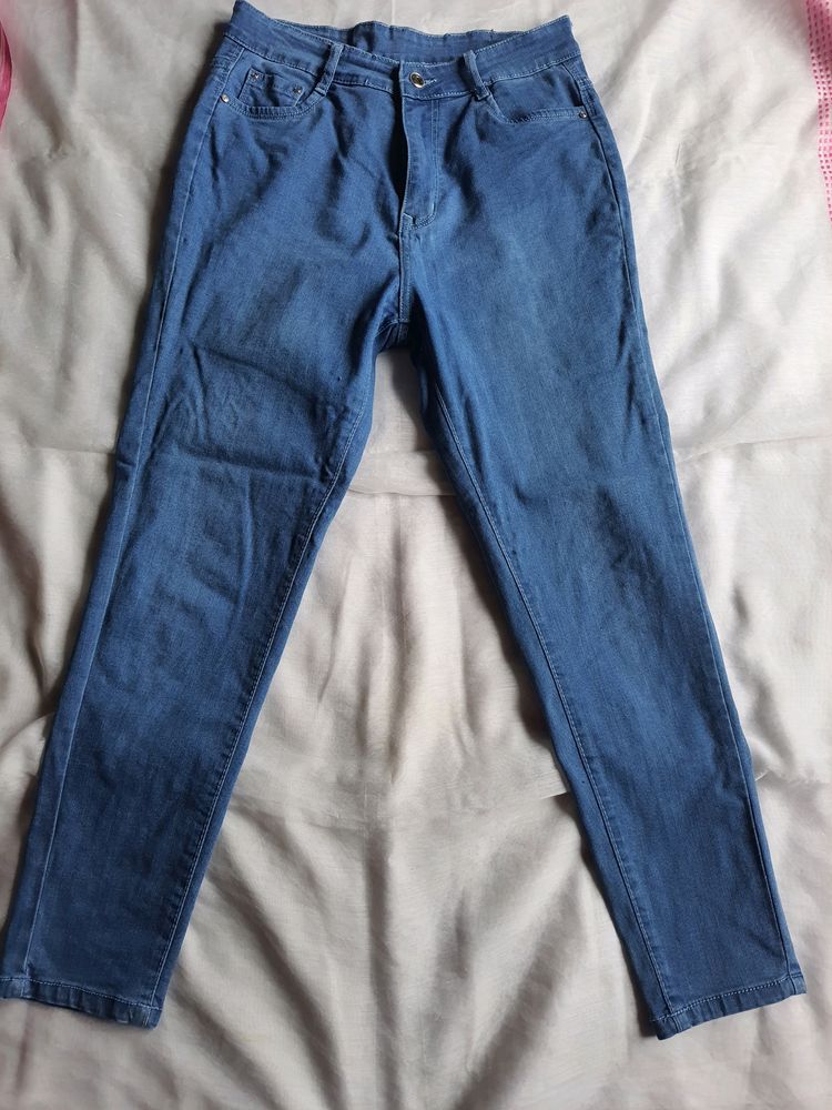 Classic Blue Denim Jeans