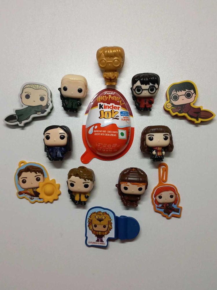 Quidditch Harry Potter Complete Set Kinder Joy Toy