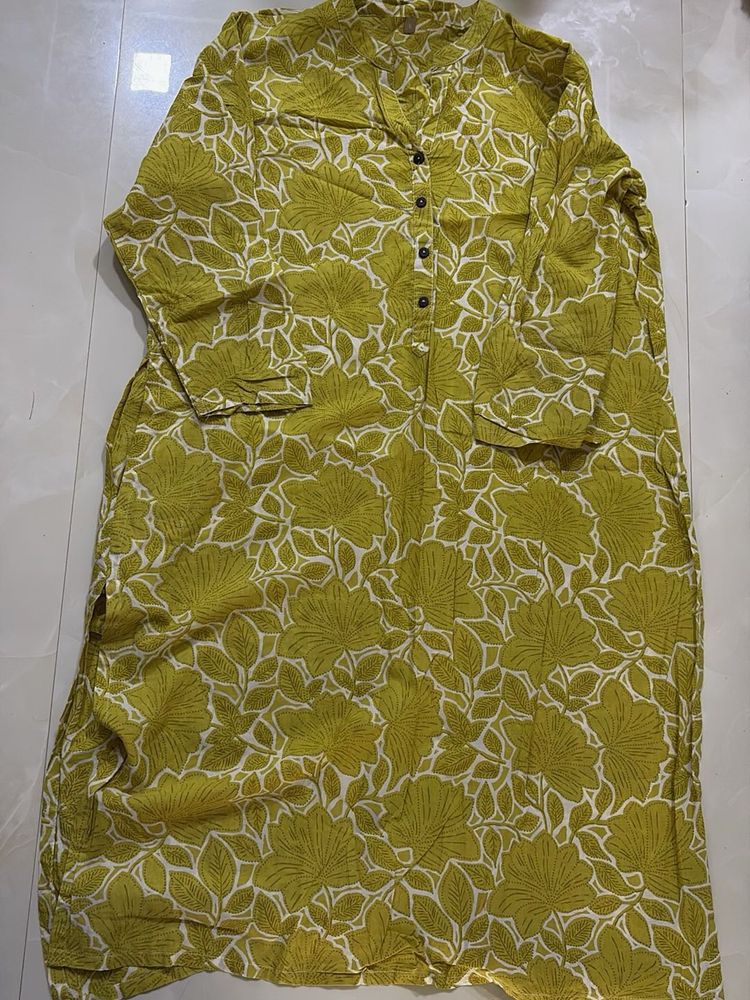 Women's Printed Kurta with pocket