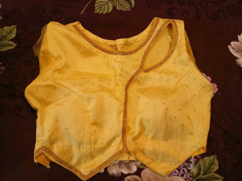 Yellow Blouz Designer