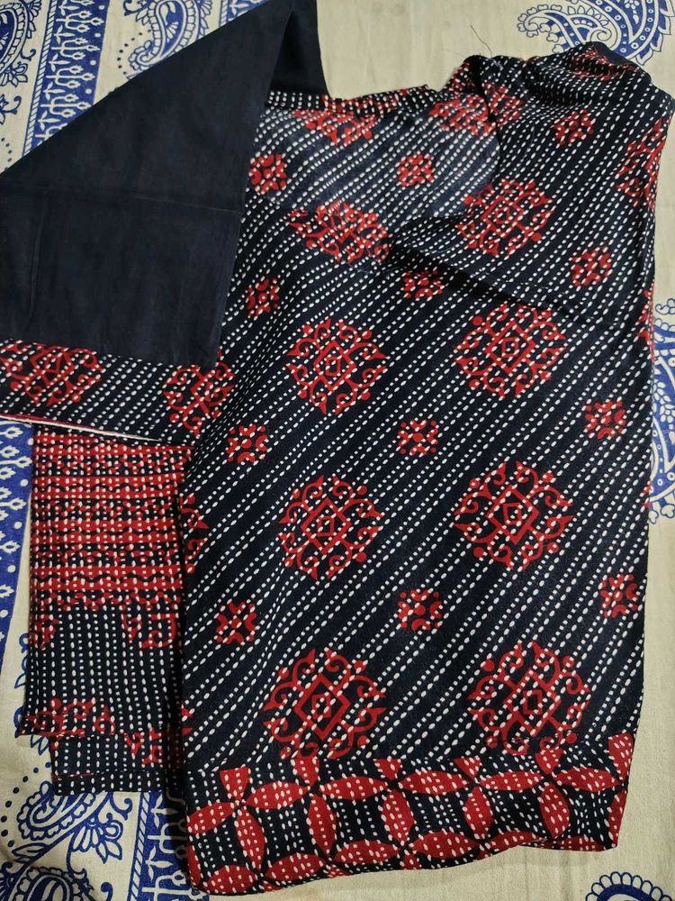 Stylish long frock with pocket