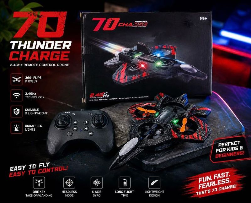 🚁 70 Thunder Charge Remote Control Drone