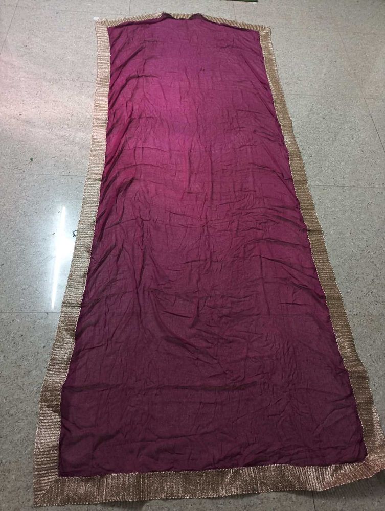 Elegant Dupatta with Embellished Border