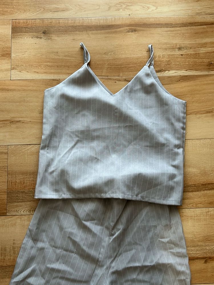 Striped Cami &amp; Pants Set