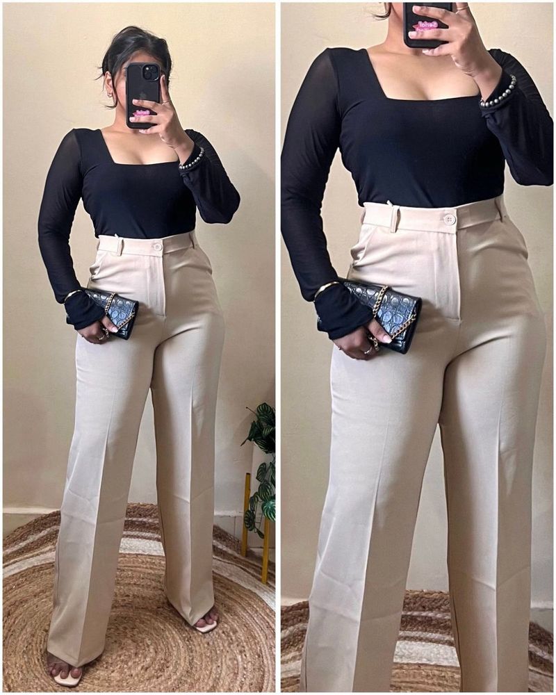 High Waist Trousers