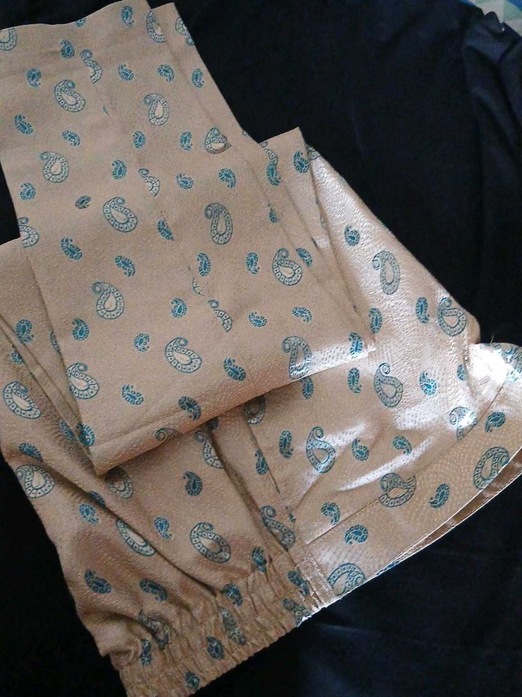Paisley Print Palazzo Pants