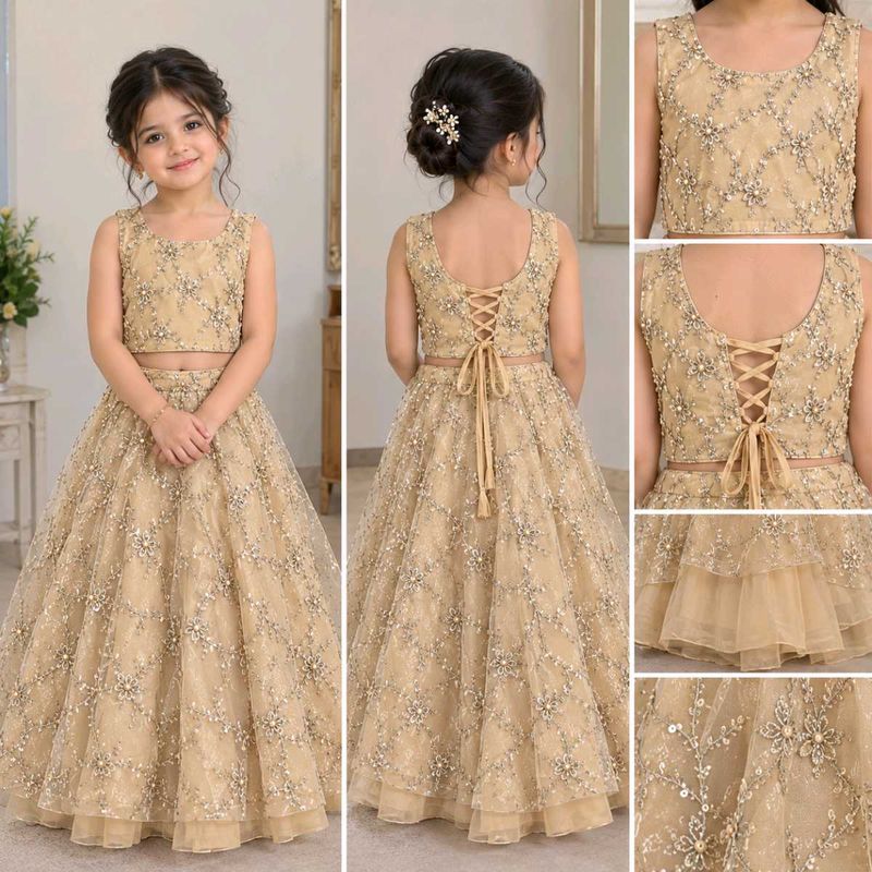 Girls Embellished Lehenga Choli
