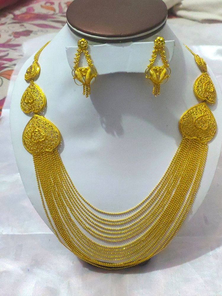 Gold Plated Heavy Necklace