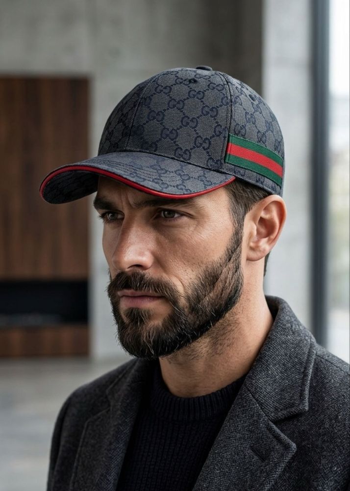 Stylish Gucci-Inspired Baseball Cap