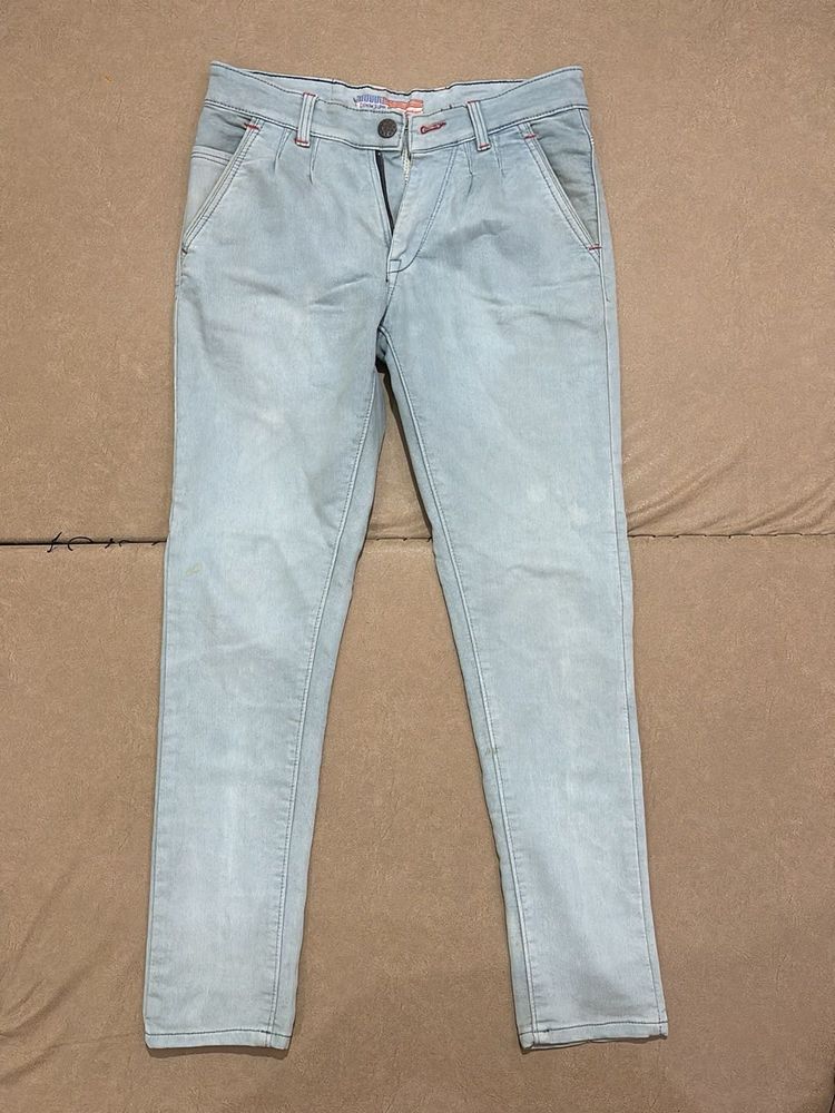 Light Blue Slim Fit Jeans