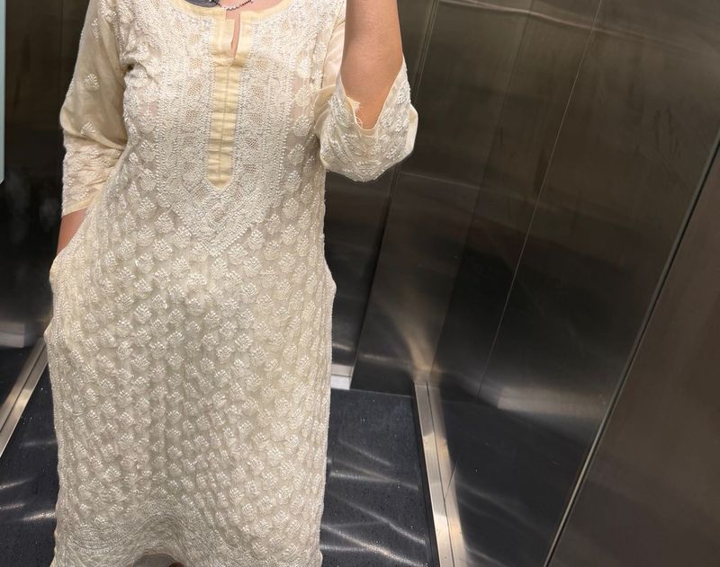 Elegant Chikankari Kurta