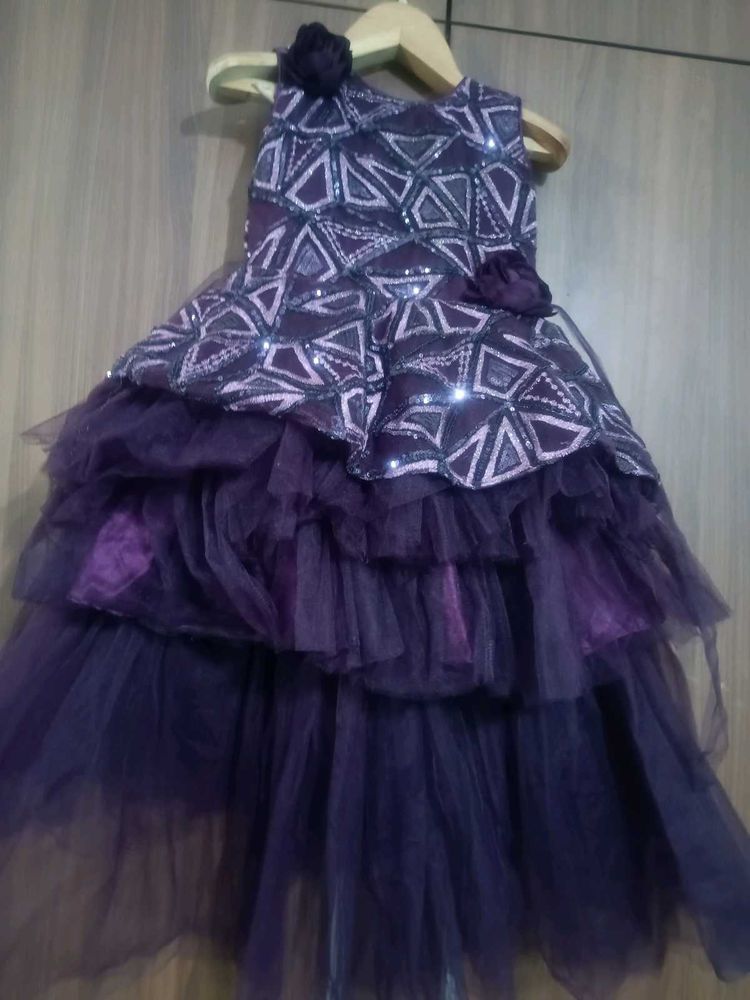 Purple Party Dress