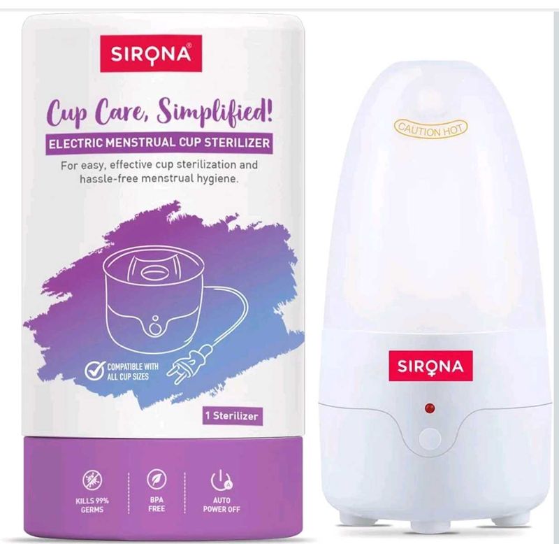 Sirona Electric Menstrual Cup Sterilizer
