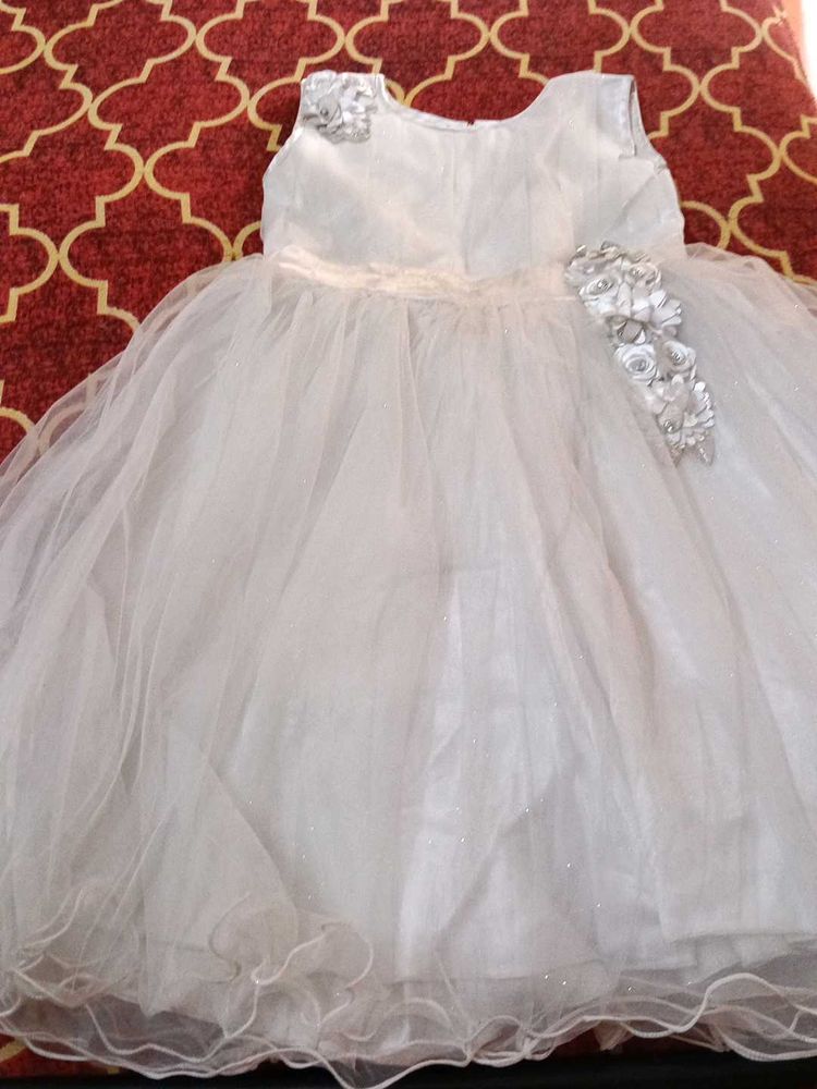 Beautiful White Tulle Dress