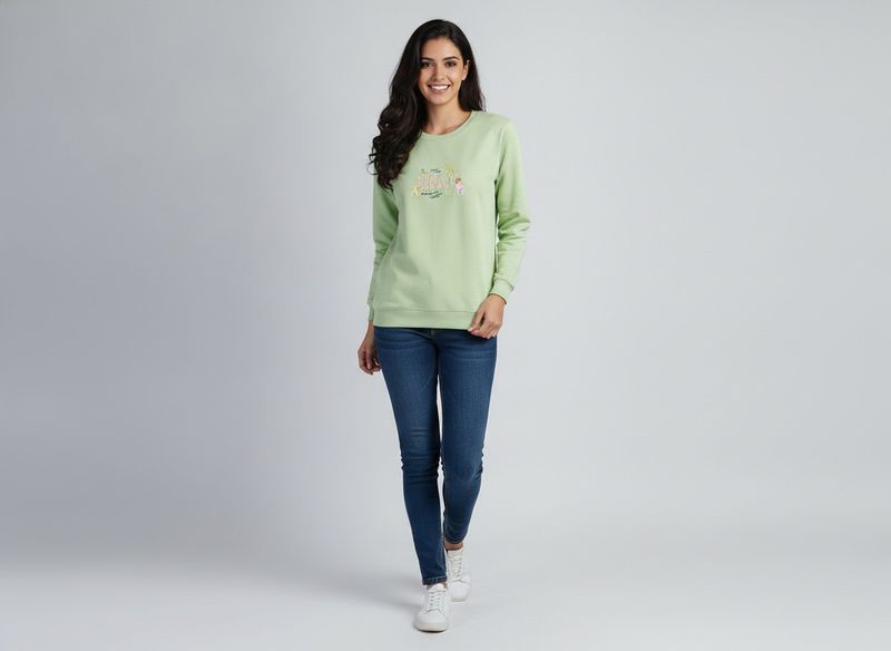 Green Casual Top