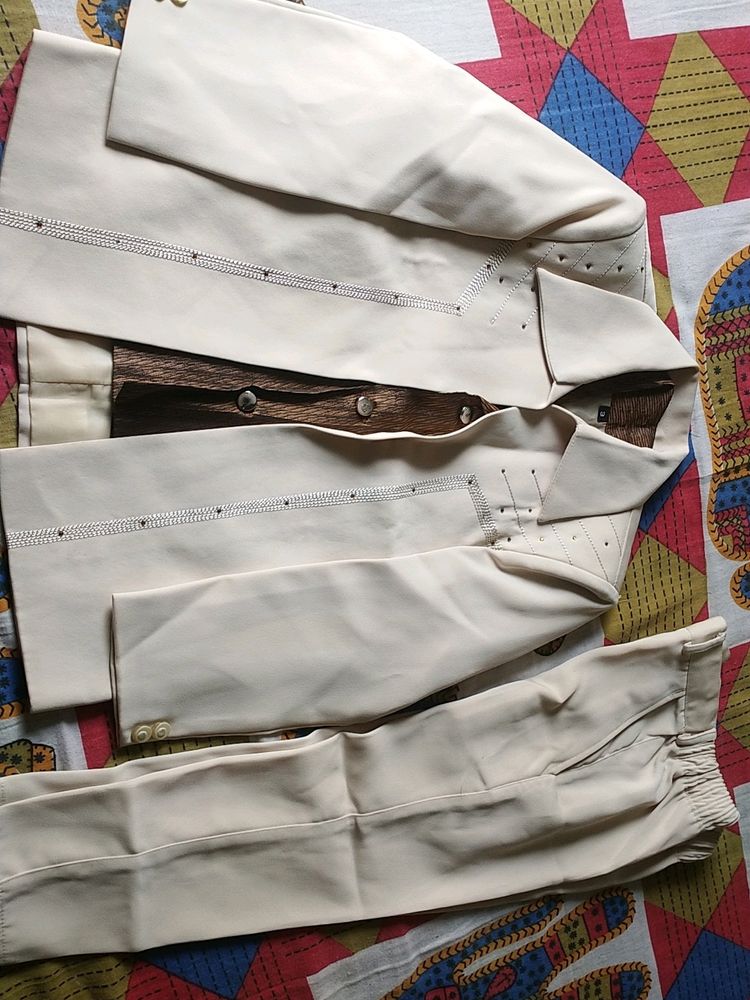 Coat Pant Nd Inner Shirt Full Fashionable Combo Set Of Coat