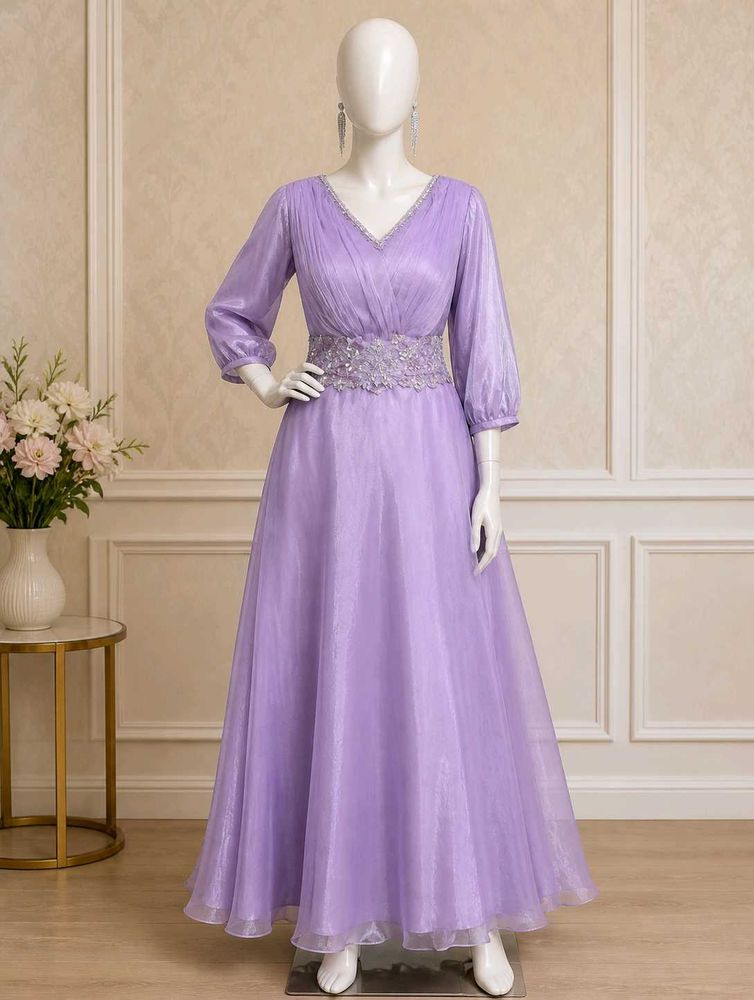Elegant Lavender Dress