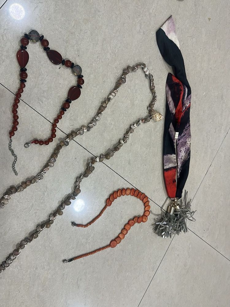 Bohemian Beaded Necklaces Set