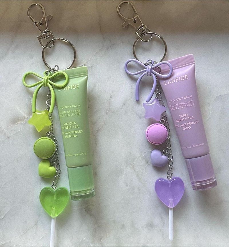 Laneige Matcha and Taro Lip Balm combo