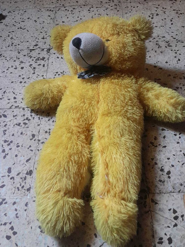 Yellow Teddy Bear Plush Toy