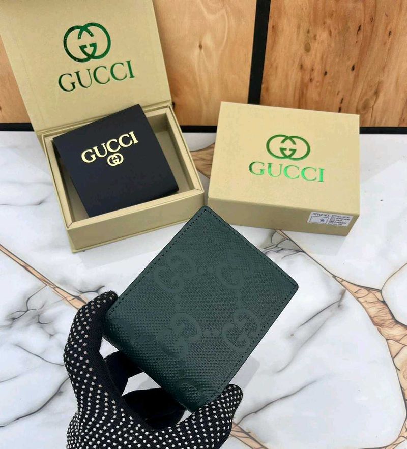GUCCl*👉🏻*PURE LEATHER**PREMIUM WALLET*WD BOX