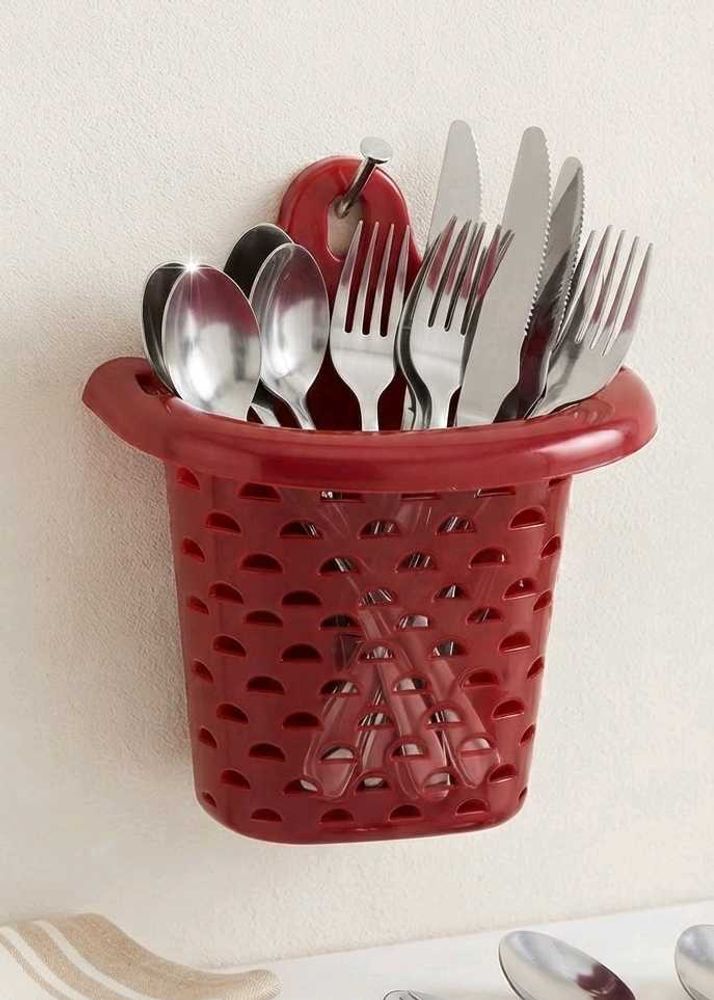 Plastic Hanging Cutlery Holder.